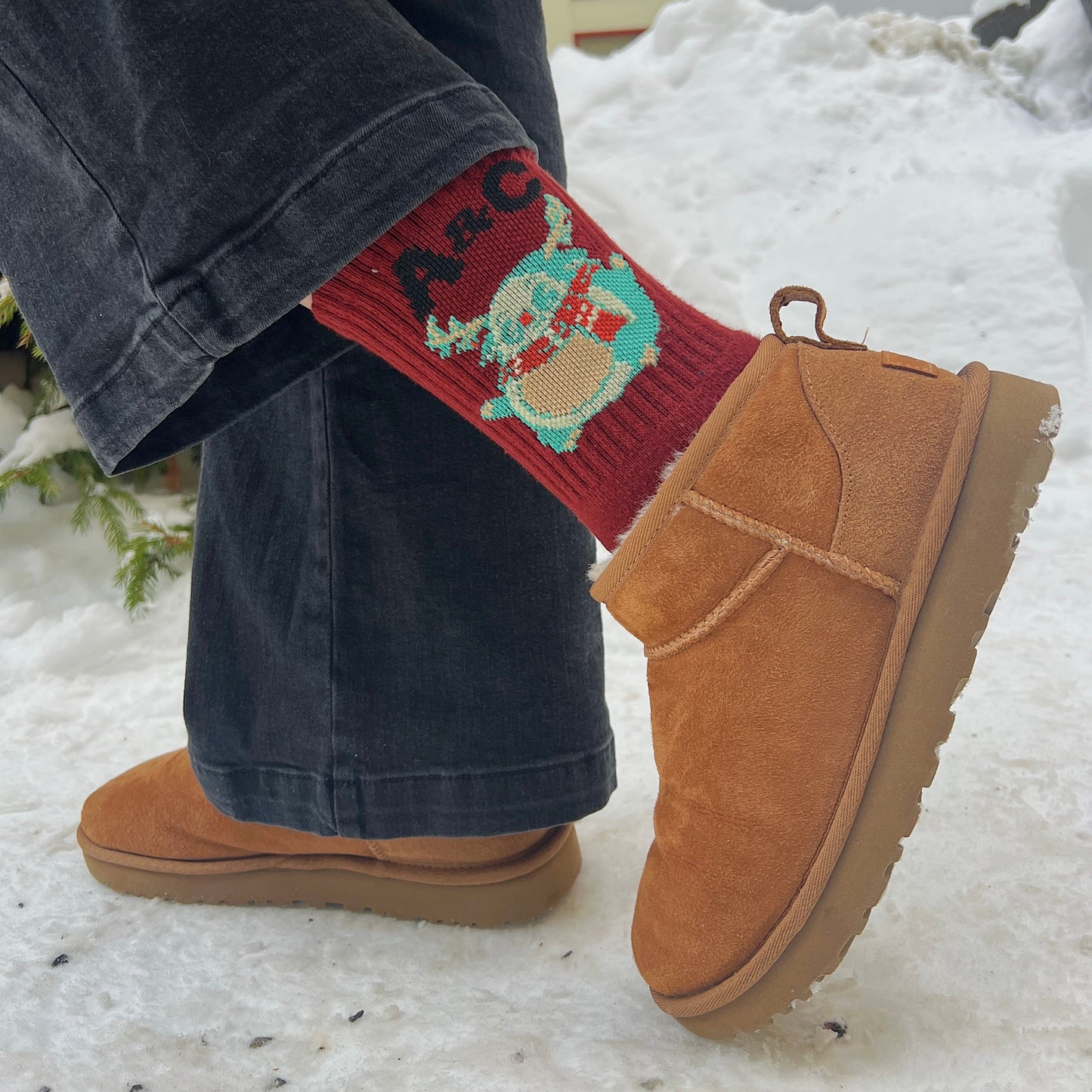 A&C Socks REINDEERCADO PACKAGE (3-PACK)