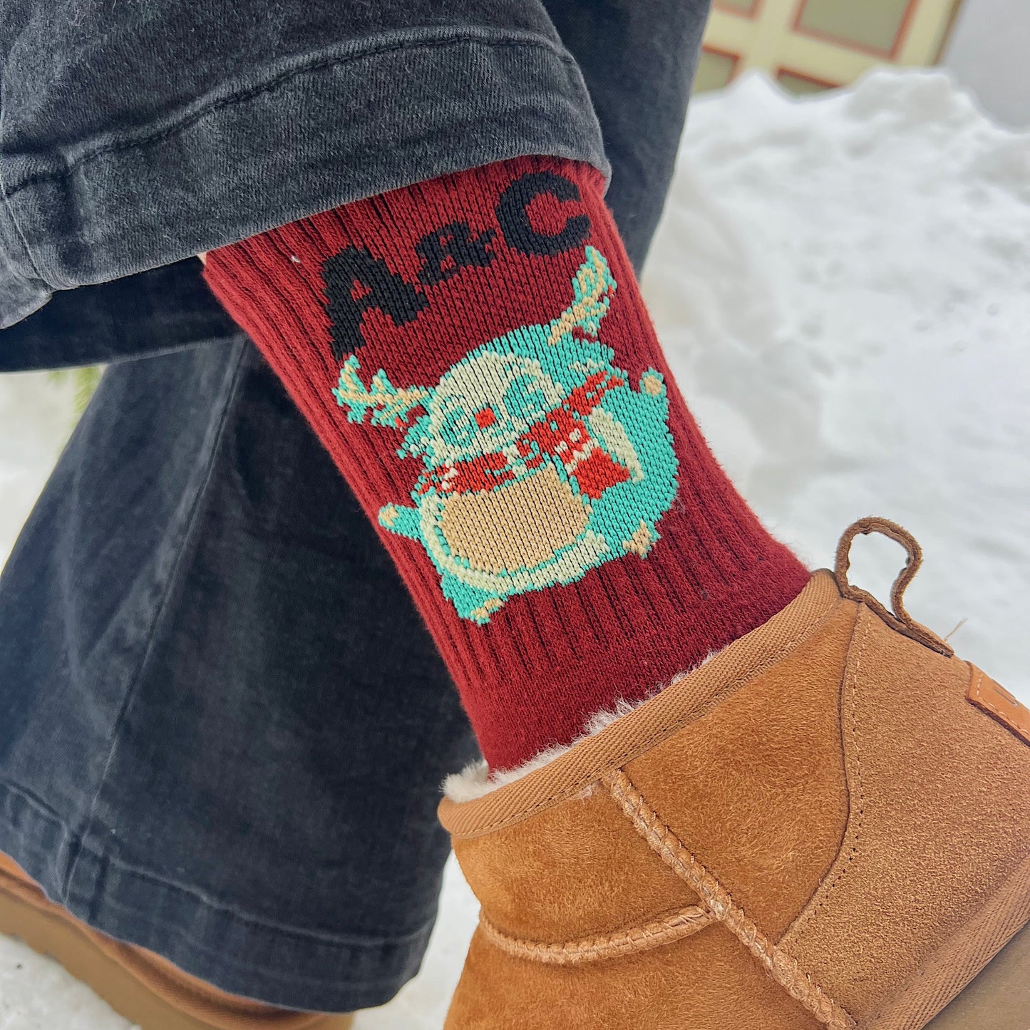 A&C Socks REINDEERCADO PACKAGE (3-PACK)