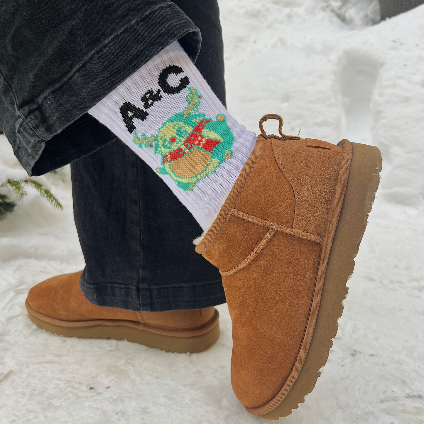 A&C Socks REINDEERCADO PACKAGE (3-PACK)
