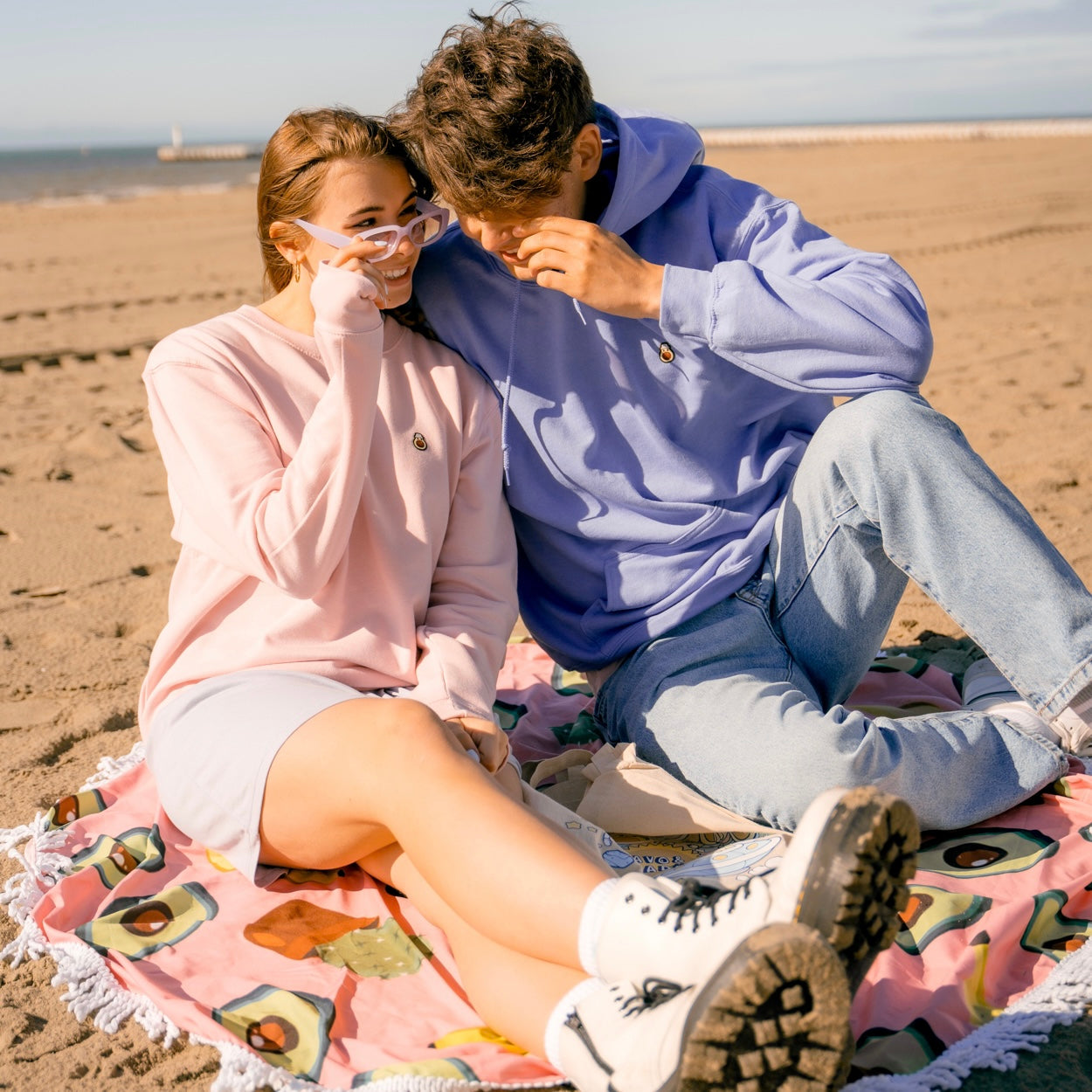 Avoverse Cotton Pink Crewneck