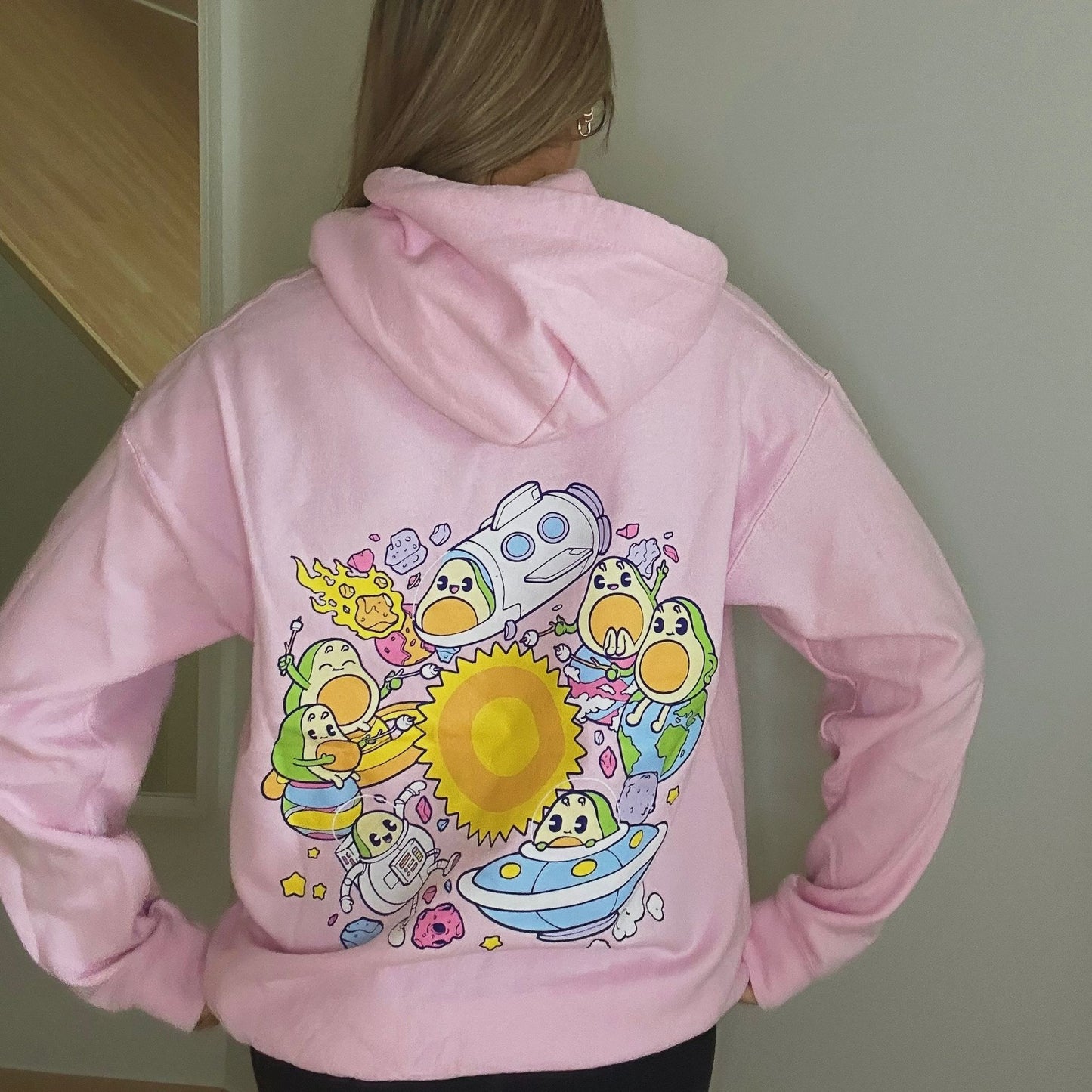 Avoverse Pink Hoodie