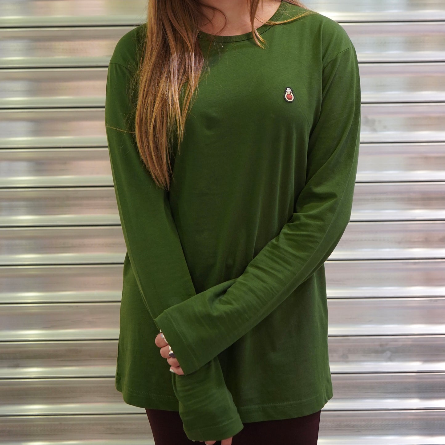 ZODIAC Long Sleeve Tee Green