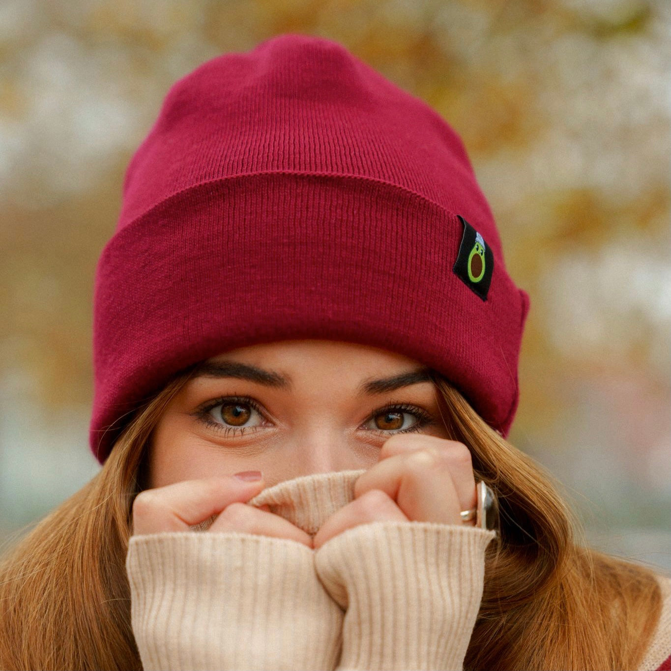 Cherry Beanie