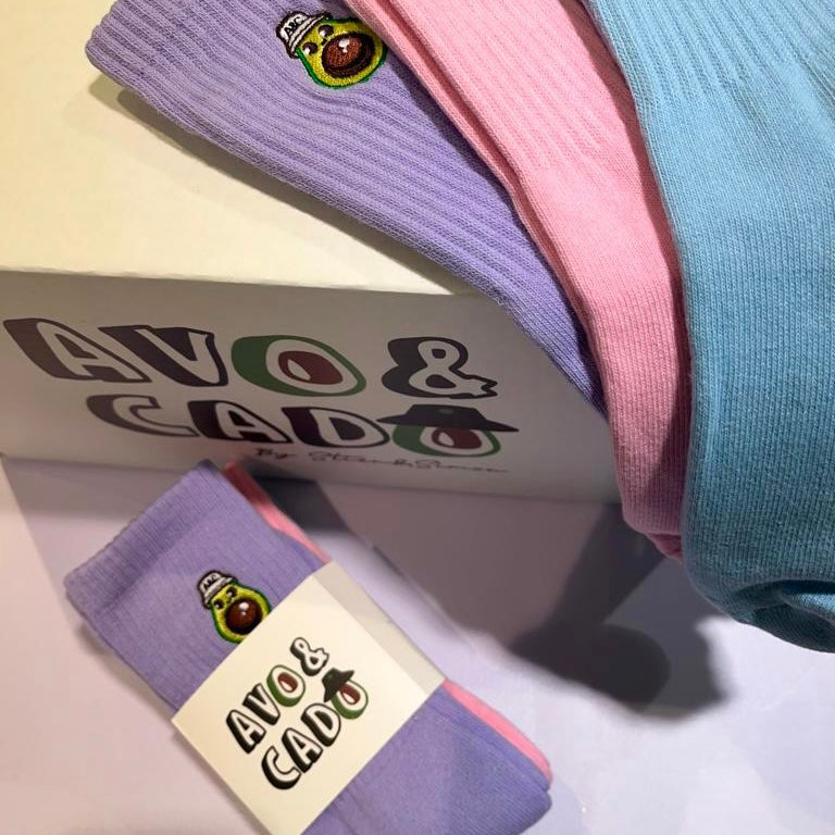 A&C Socks PASTEL PACKAGE (3-PACK)