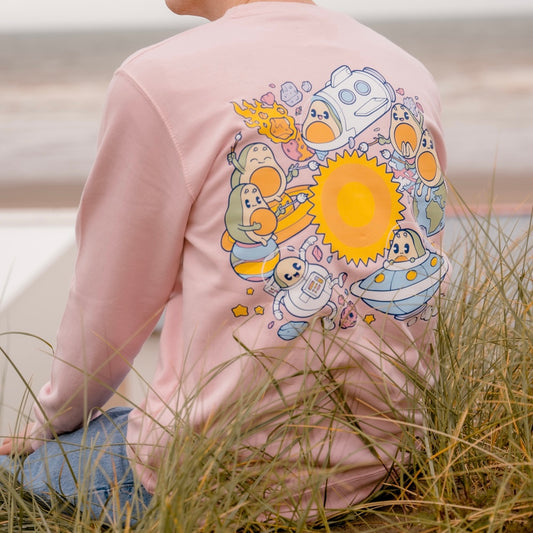 Avoverse Cotton Pink Crewneck